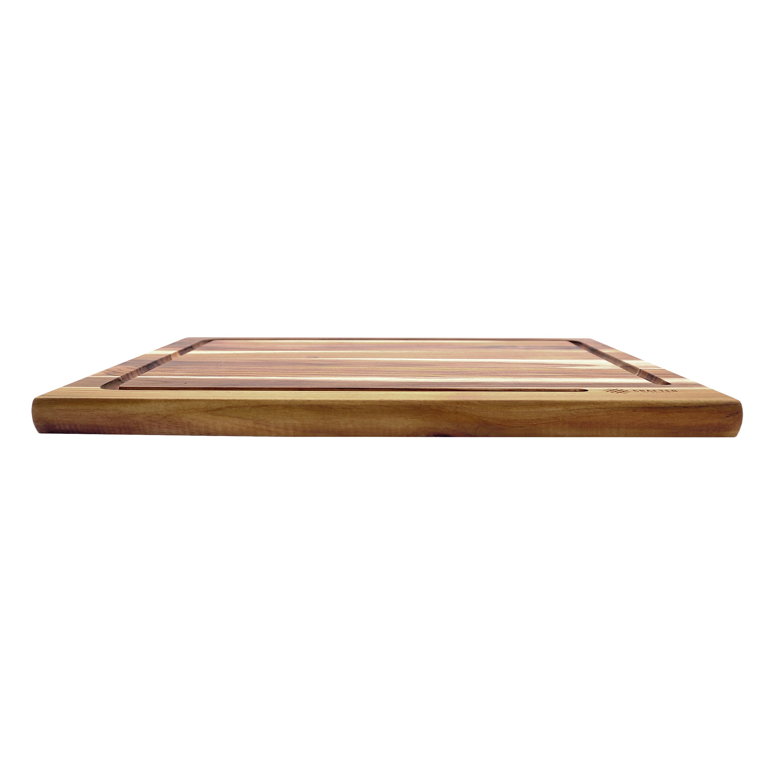 Deluxe Edge-Grain Teak Cutting Board