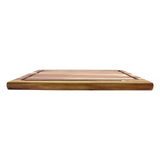 Deluxe Edge-Grain Teak Cutting Board