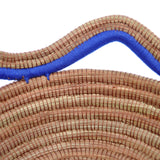 Circular Pine Needle Basket with Waves (Set of 3)