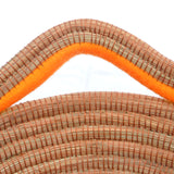 Circular Pine Needle Basket with Waves (Set of 3)