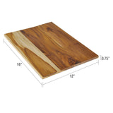 Edge-Grain Teak Cutting Board