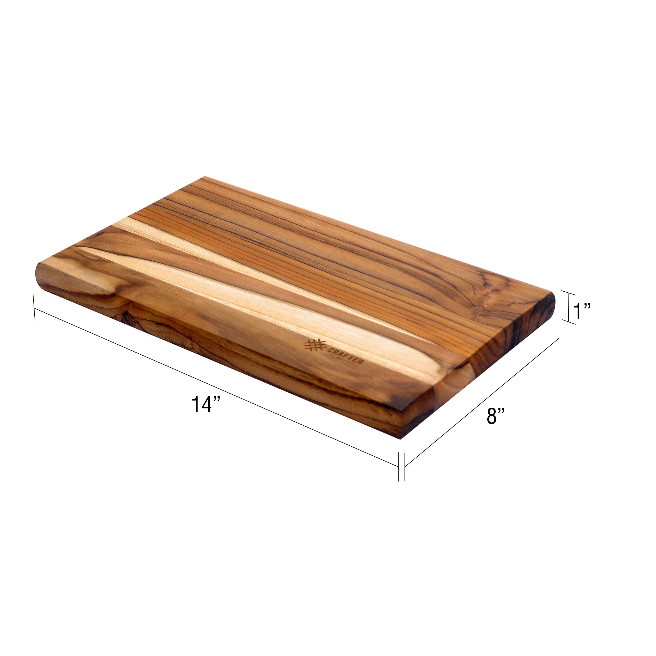 Deluxe Edge-Grain Teak Cutting Board