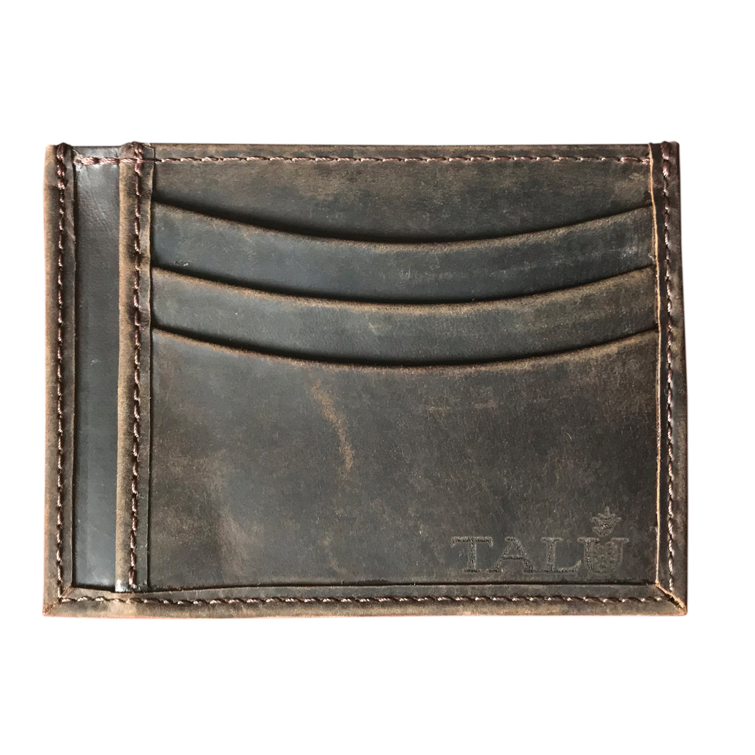 Book Style Cardholder - Genuine Leather