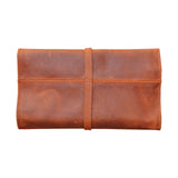Brown Jewelry Travel Wallet