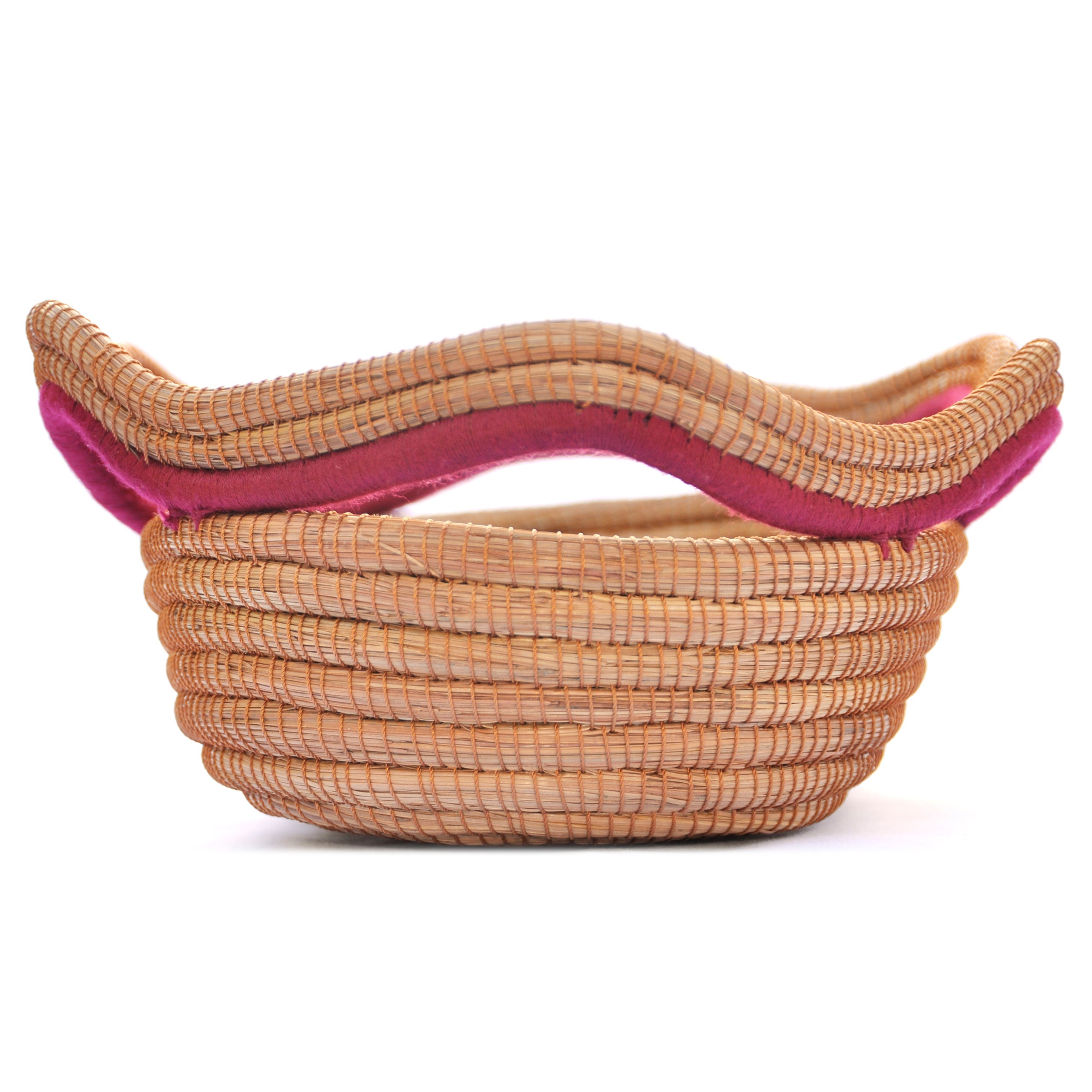 Oval Pine Needle Basket (Set of 3)