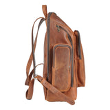 Brown Backpack - Genuine Leather