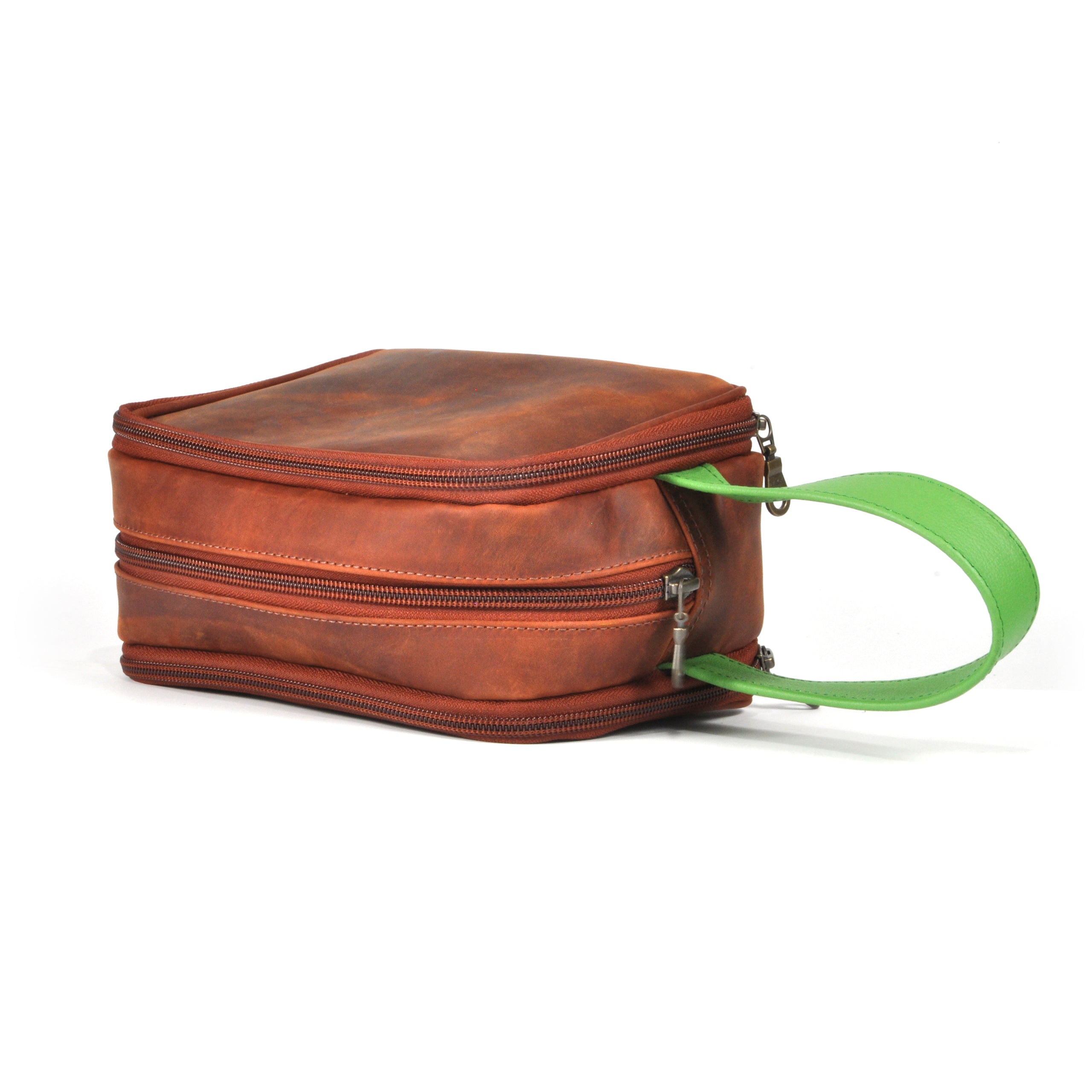 Natural Leather Pouch Bag