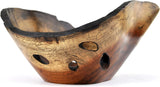 Bowl center table Tiger Wood Medium 395 Circular