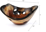 Bowl center table Tiger Wood Medium 395 Circular
