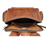 Brown Backpack - Genuine Leather